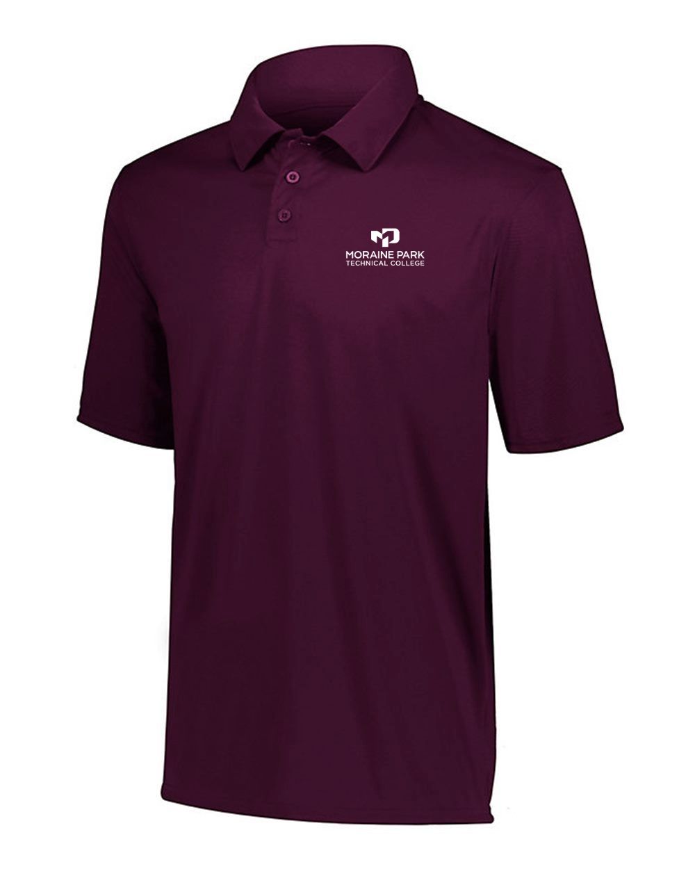 Vital Polo, Colour: Maroon, Size: Small