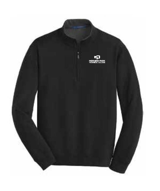 Port Authority Interlock 1/4-Zip, Size: Small