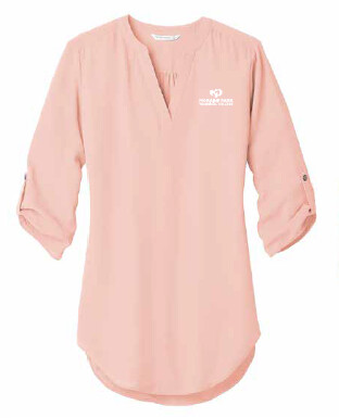 Port Authority Ladies 3/4-Sleeve Tunic Blouse