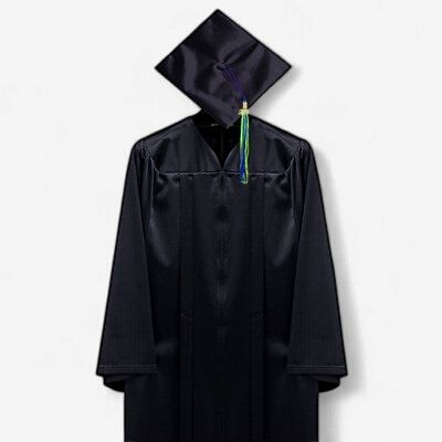 Graduation Package: Cap, Gown &amp; Tassel