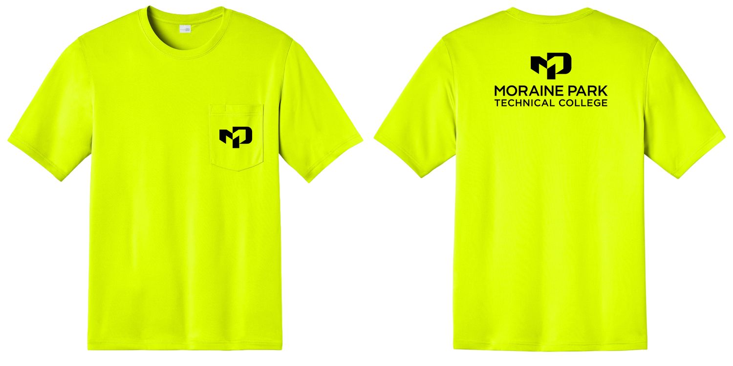 High Visibility Short Sleeve Pocket Tee