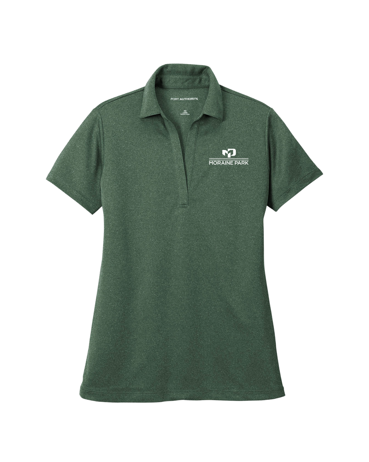 Port Authority Women's Heathered Silk Touch Performance Polo., Size: Small