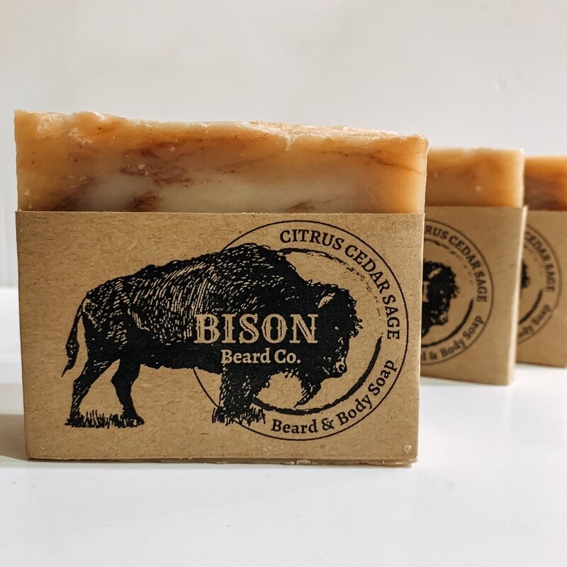 Citrus Cedar Sage Soap - 1 bar