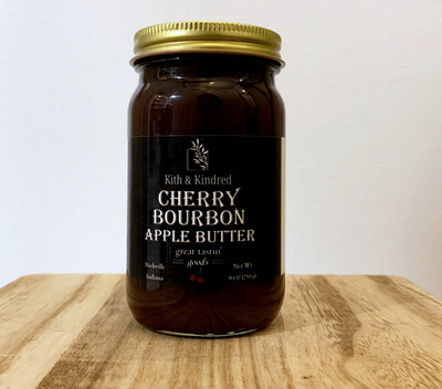 Cherry Bourbon Apple Butter 9oz