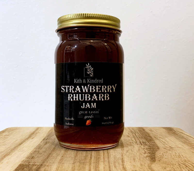 Strawberry Rhubarb - Jam 9oz