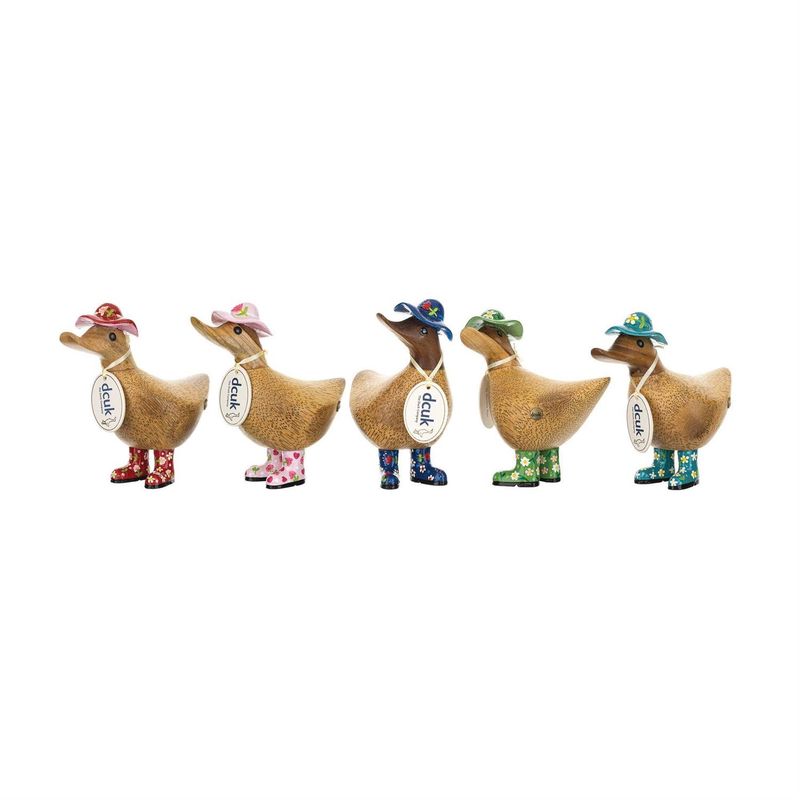 DCUK Floral Hat &amp; Boots Ducky