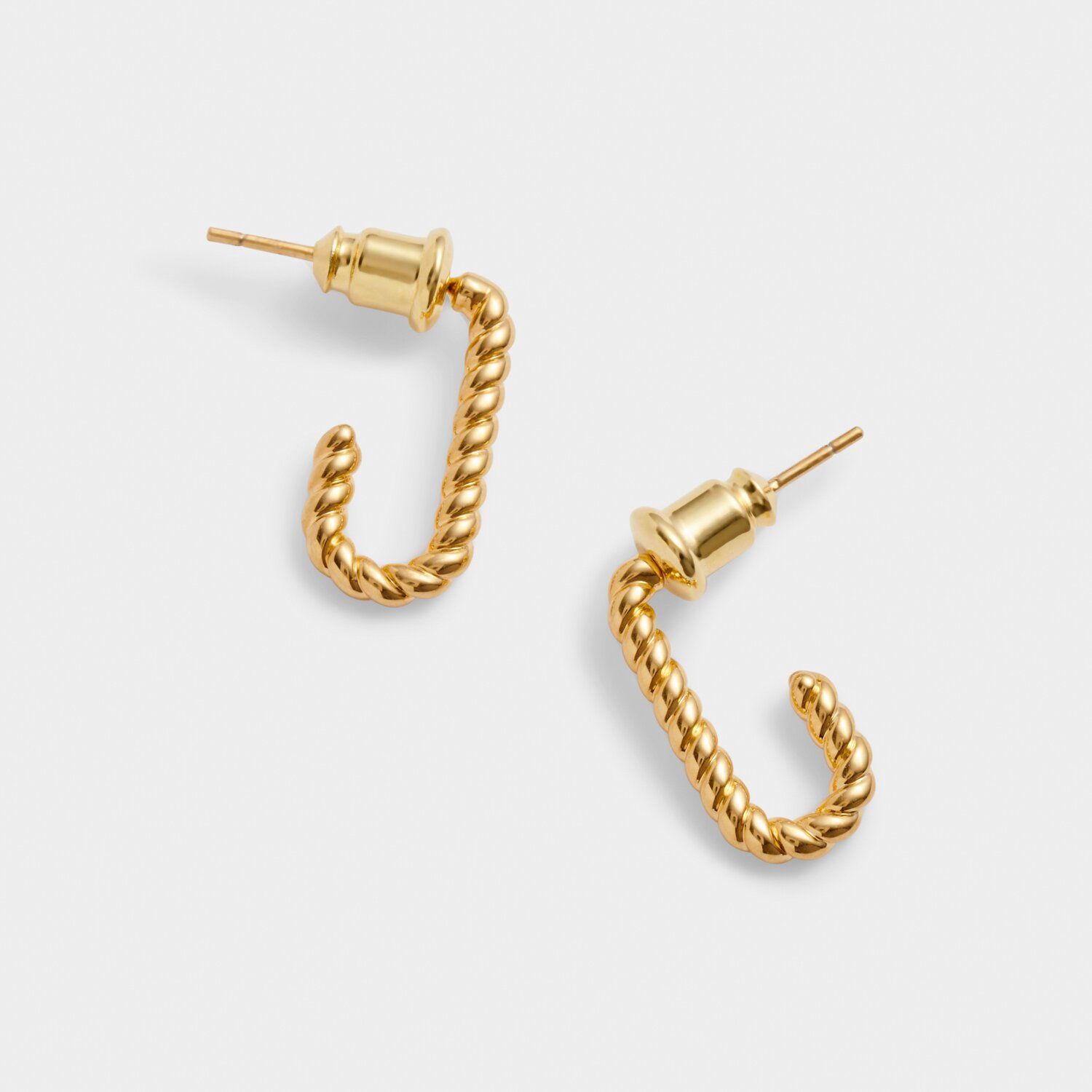 Earrings - Celine Rope Hoops