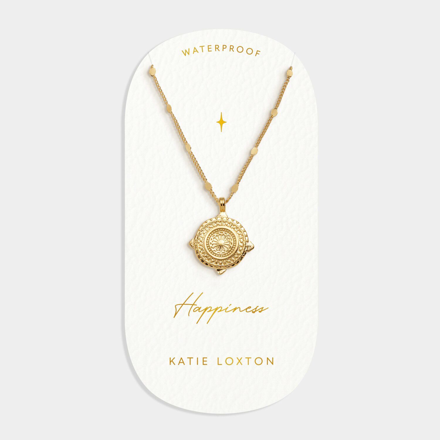 Necklace - Happiness Antique Coin