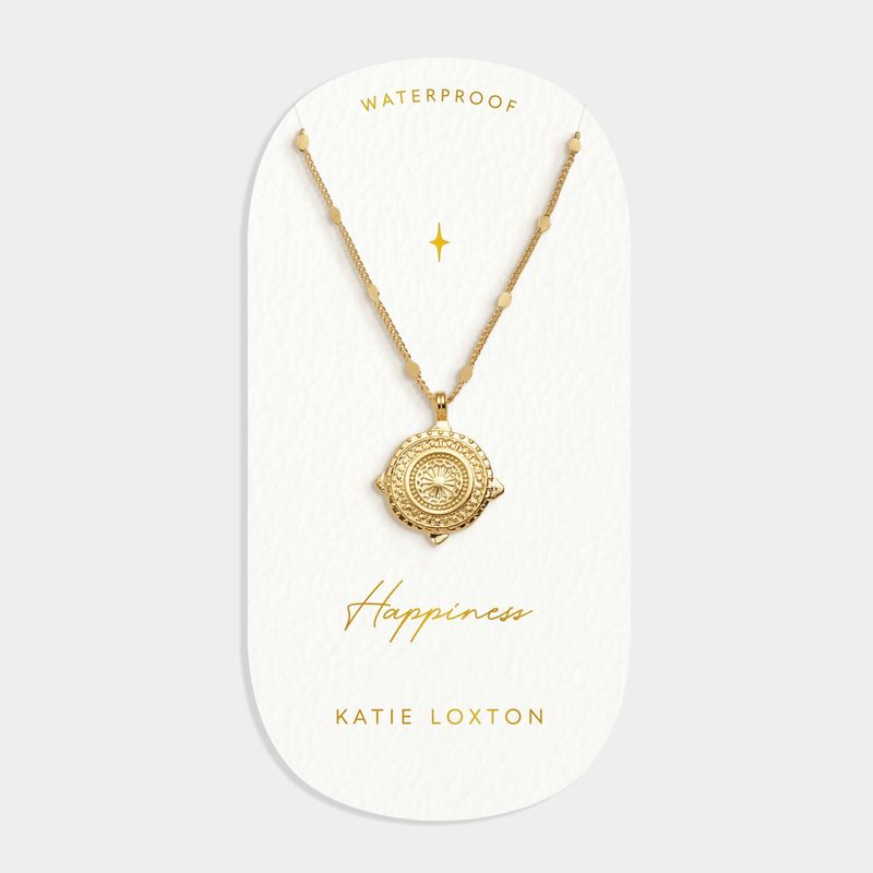 Necklace - Happiness Antique Coin