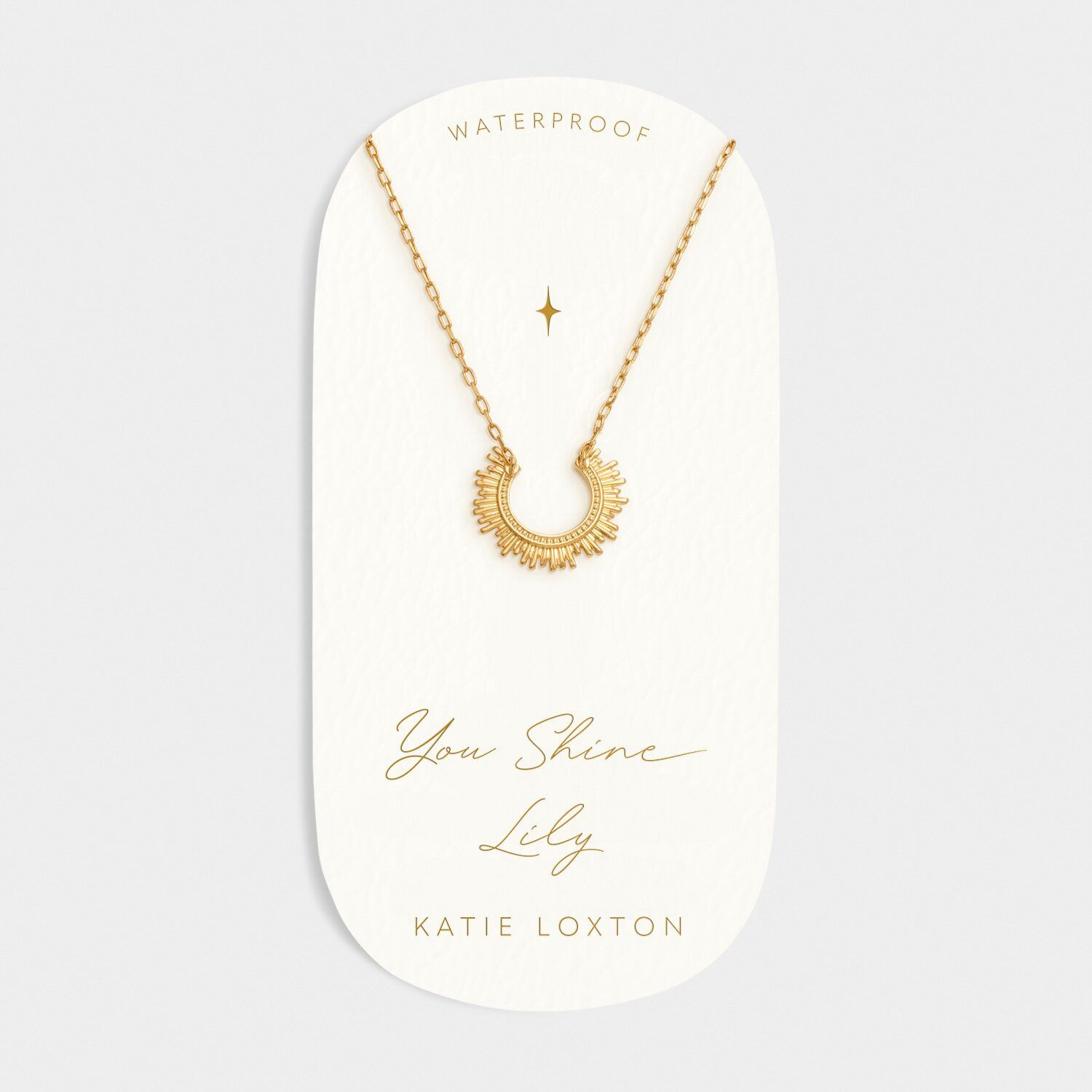 You Shine Charm Necklace