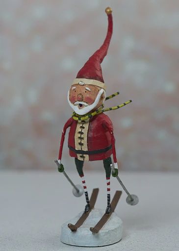 Downhill Santa