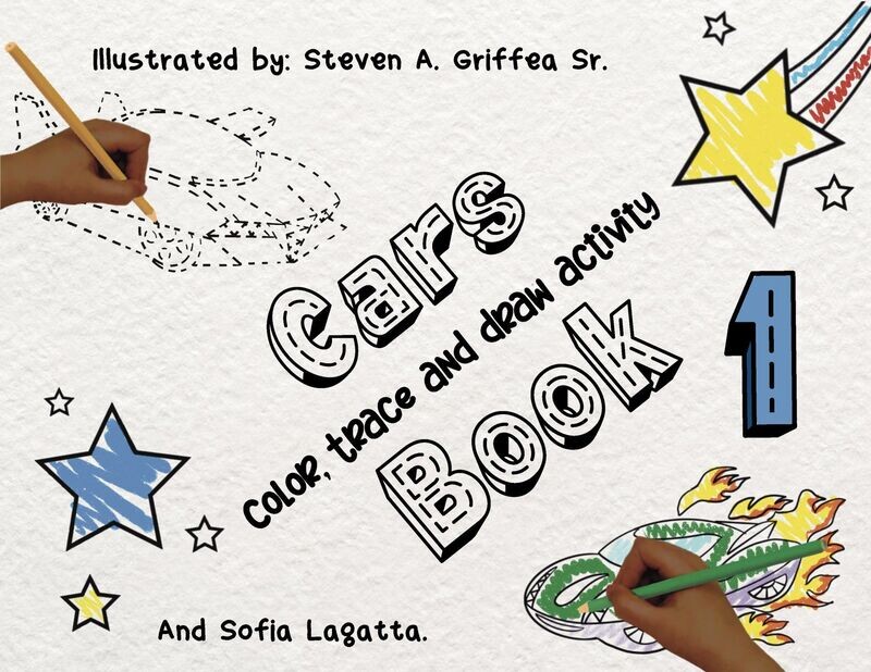 Color, Trace, and Draw Book 1