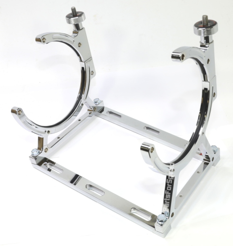 ARC Nitrous Bottle Bracket Single 10-15 LB Horizontal Mount # NBH-10CP