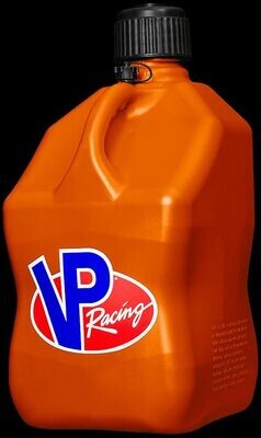 VP Racing Fuel 5 Gallon Square Fuel Jug Orange Or Red