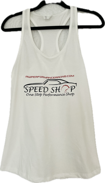 Women’s Speed Shop Racerback Tank Top