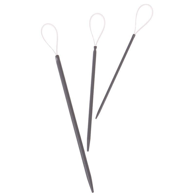3 Pieces Big Eye Nylon Wire Wool Needles