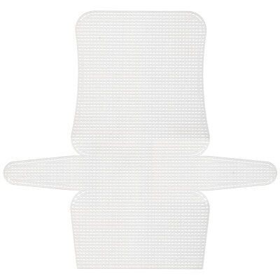 White Plastic Canvas Bag Shape 50 cm x 27 cm