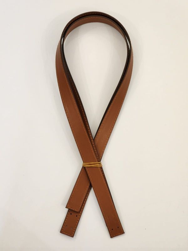 Two Leather Handles