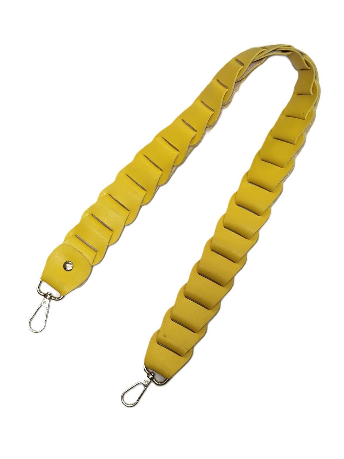 Leather Handles Yellow