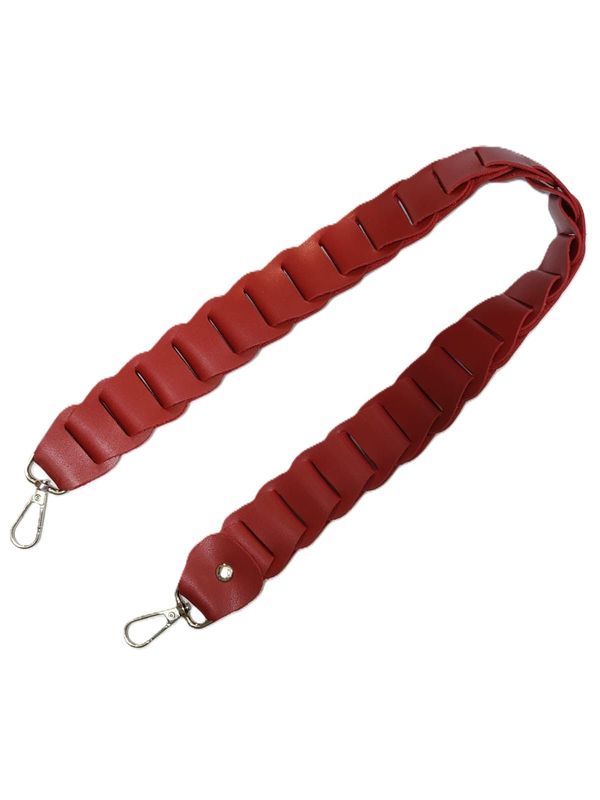 Leather Handles Red