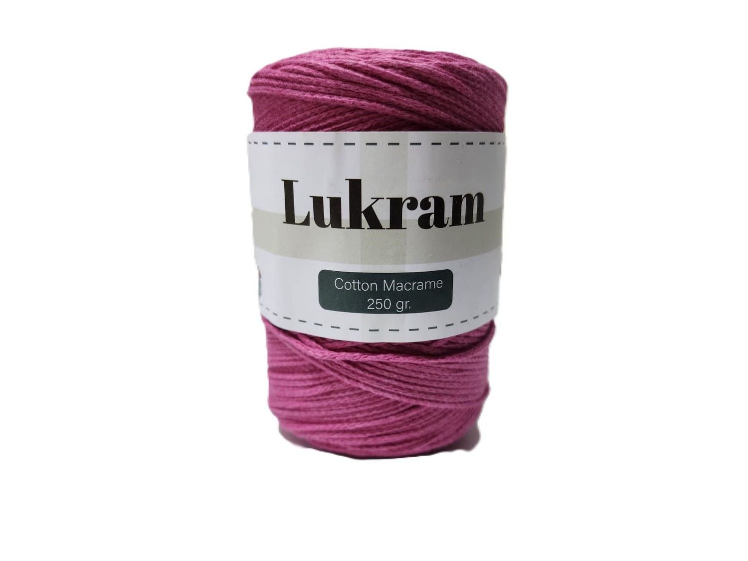 Lukram cotton macrame 3mm -54-Pink
