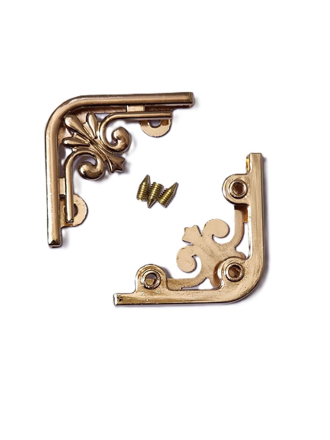 Accessories-TWO GOLD CORNERS - 3.5 cm X 3.5 cm