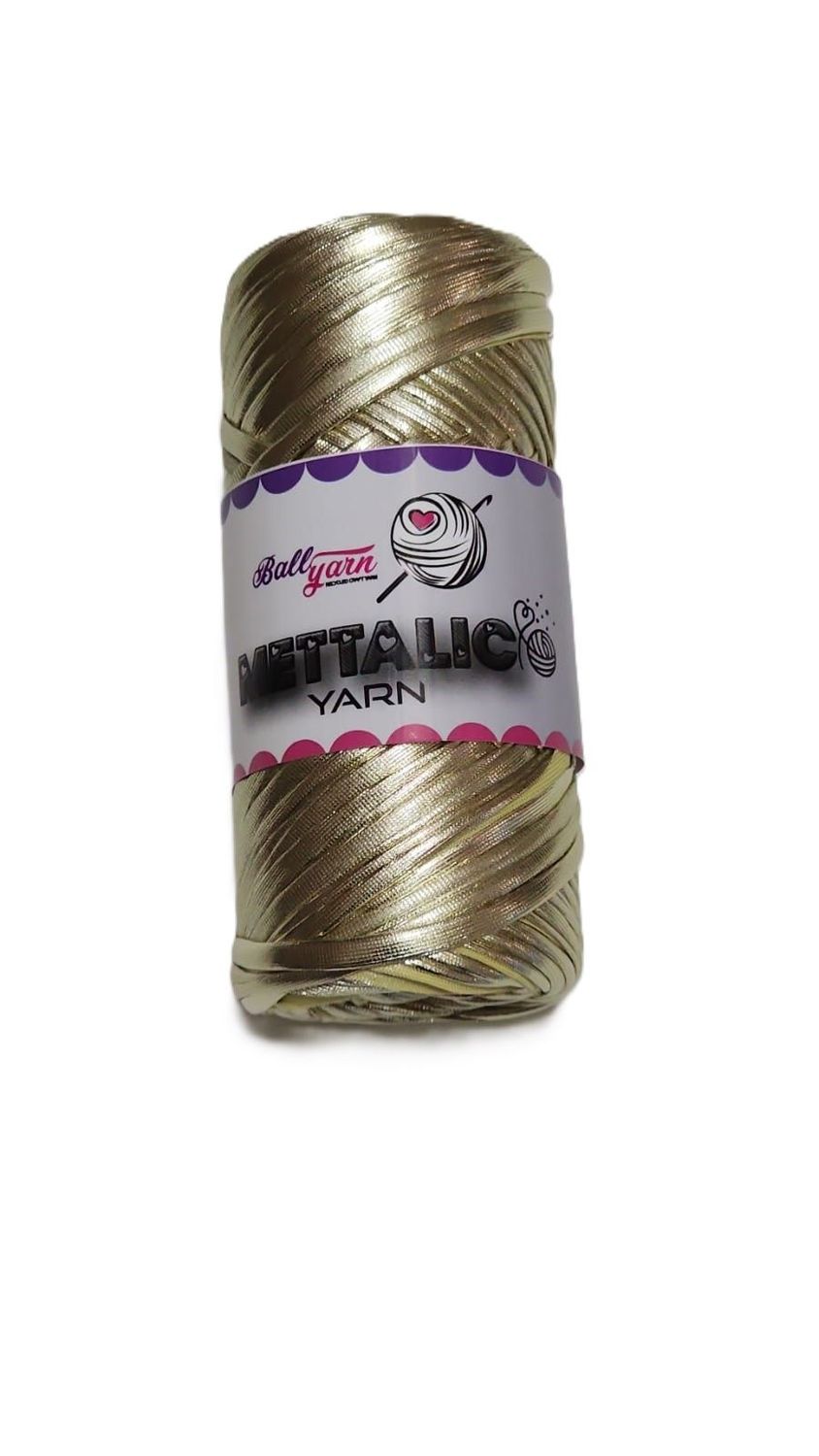 Ball Yarn-Mettalic  Yarn-gold