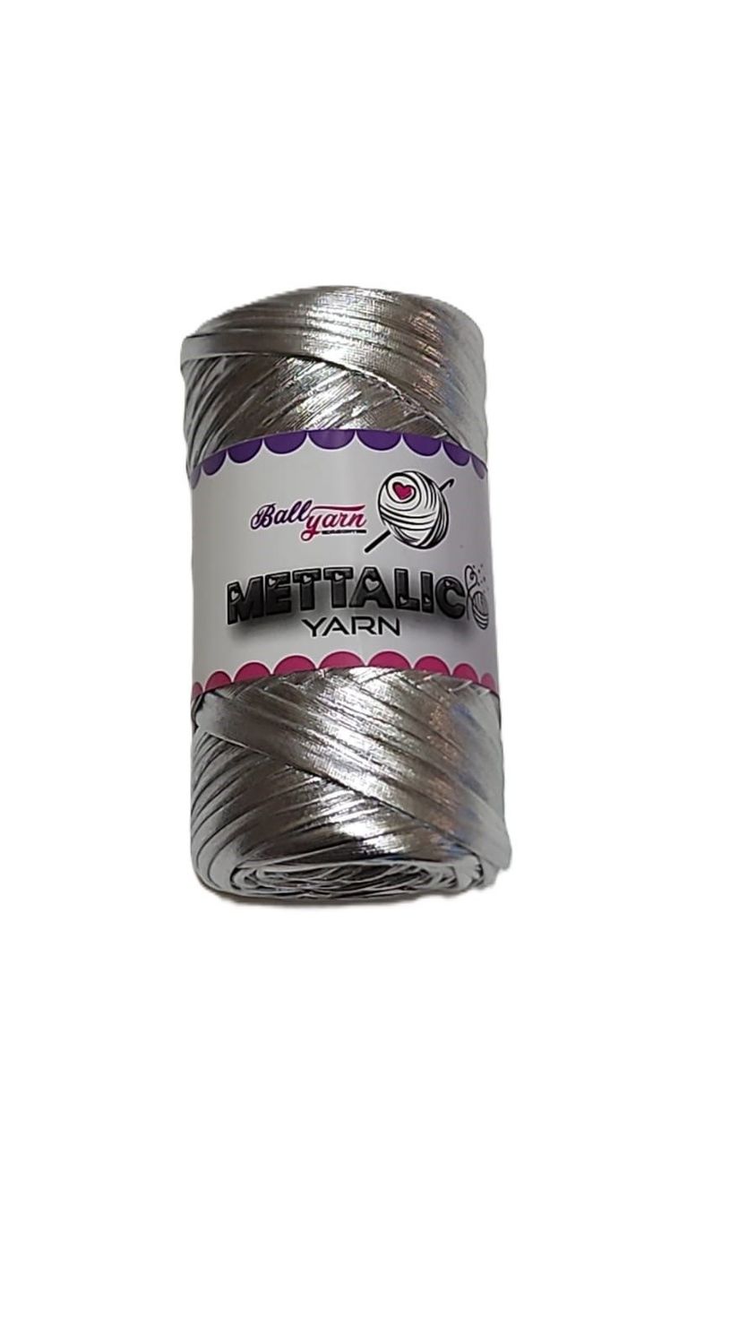 Ball Yarn-Mettalic  Yarn-silver