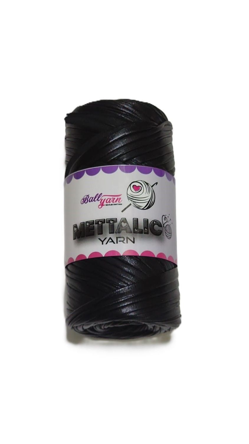 Ball Yarn-Mettalic  Yarn-Black