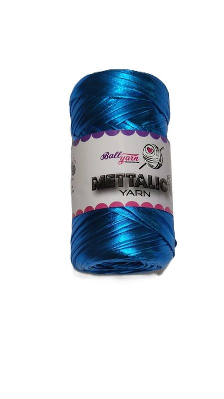 Ball Yarn-Mettalic  Yarn-Blue