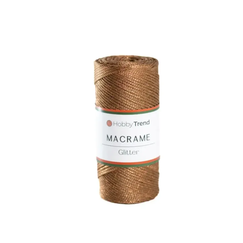 HobbyTrend-Macrame Glitter -200C