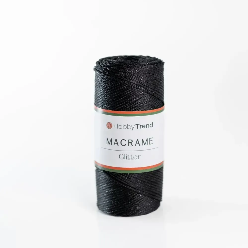 HobbyTrend-Macrame Glitter -270B