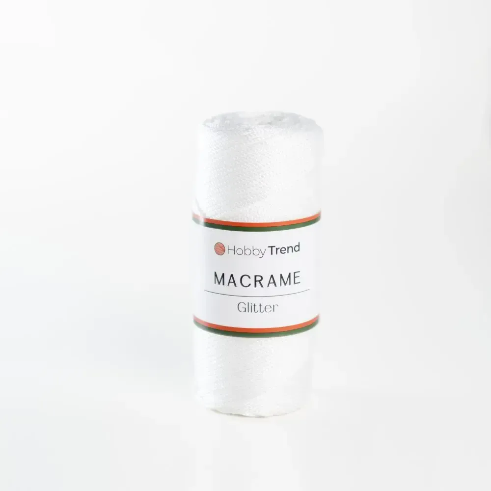 HobbyTrend-Macrame Glitter -001P