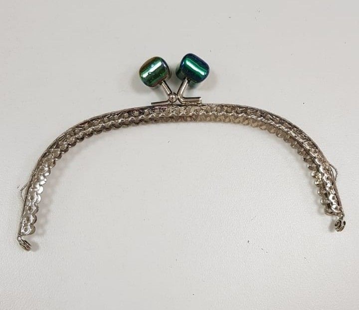 Metalic Frame- Sliver -15 cm Green Lock