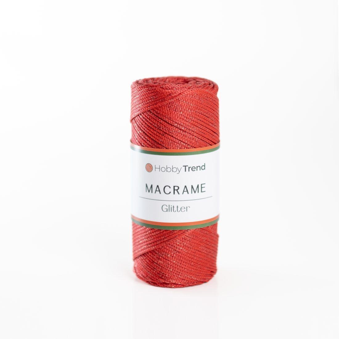 HobbyTrend-Macrame Glitter -100R