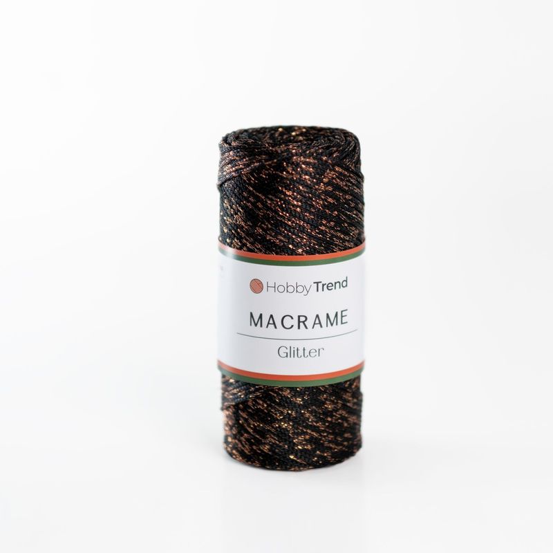 HobbyTrend-Macrame Glitter -270C