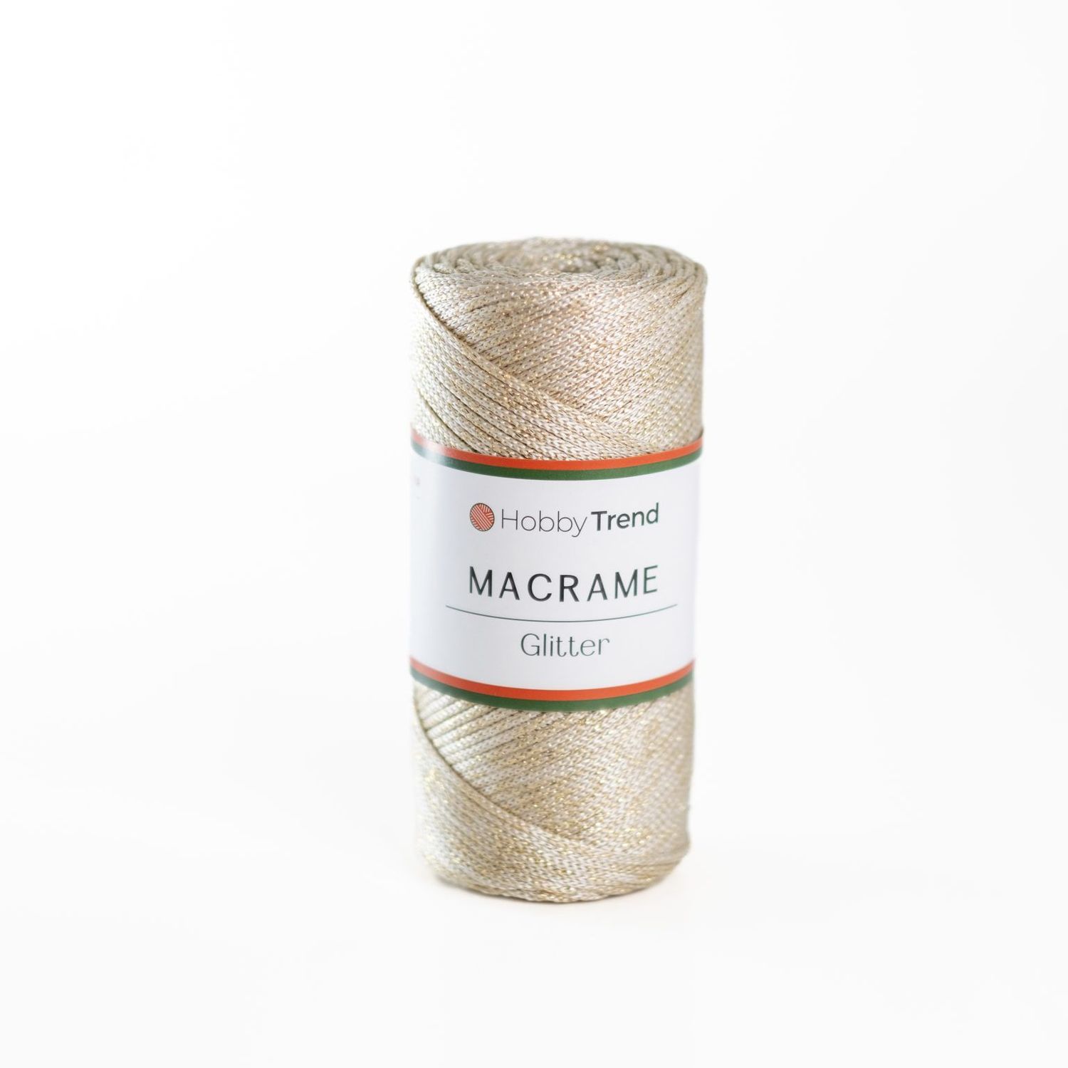 HobbyTrend-Macrame Glitter -016G