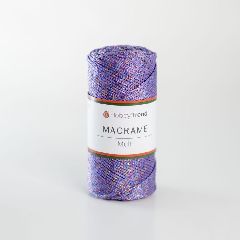 HobbyTrend-Macrame Glitter -140MC