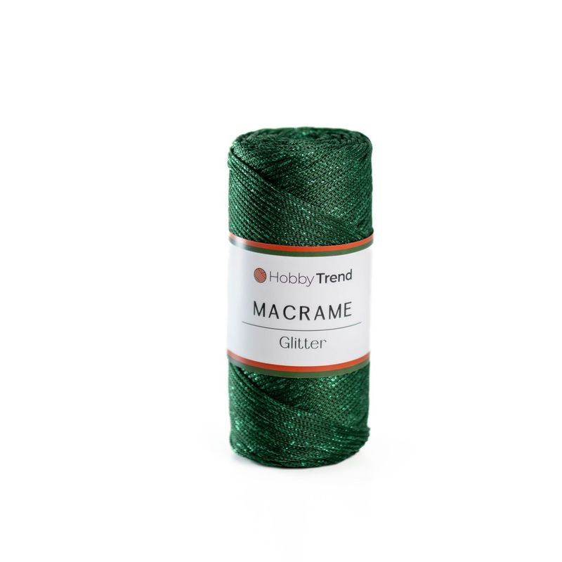 HobbyTrend-Macrame Glitter -178G