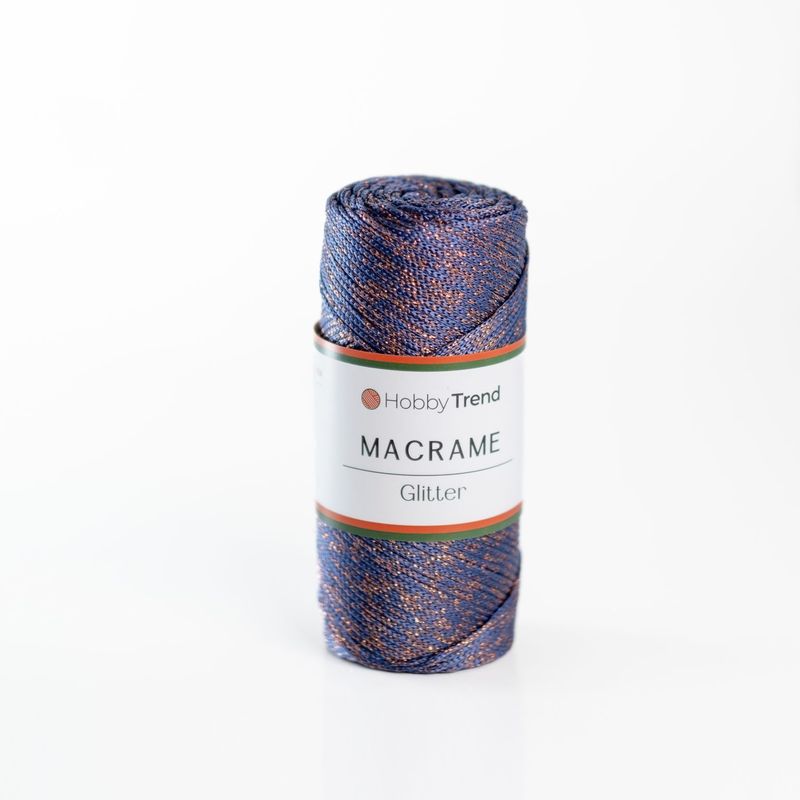 HobbyTrend-Macrame Glitter -235C