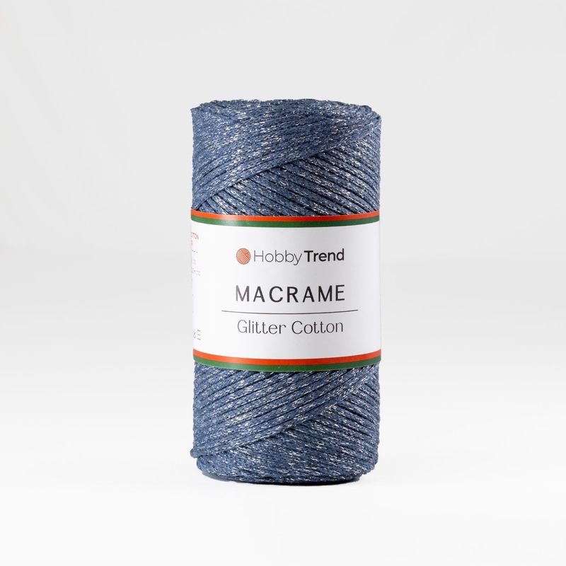 HobbyTrend-Macrame Glitter Cotton-236S