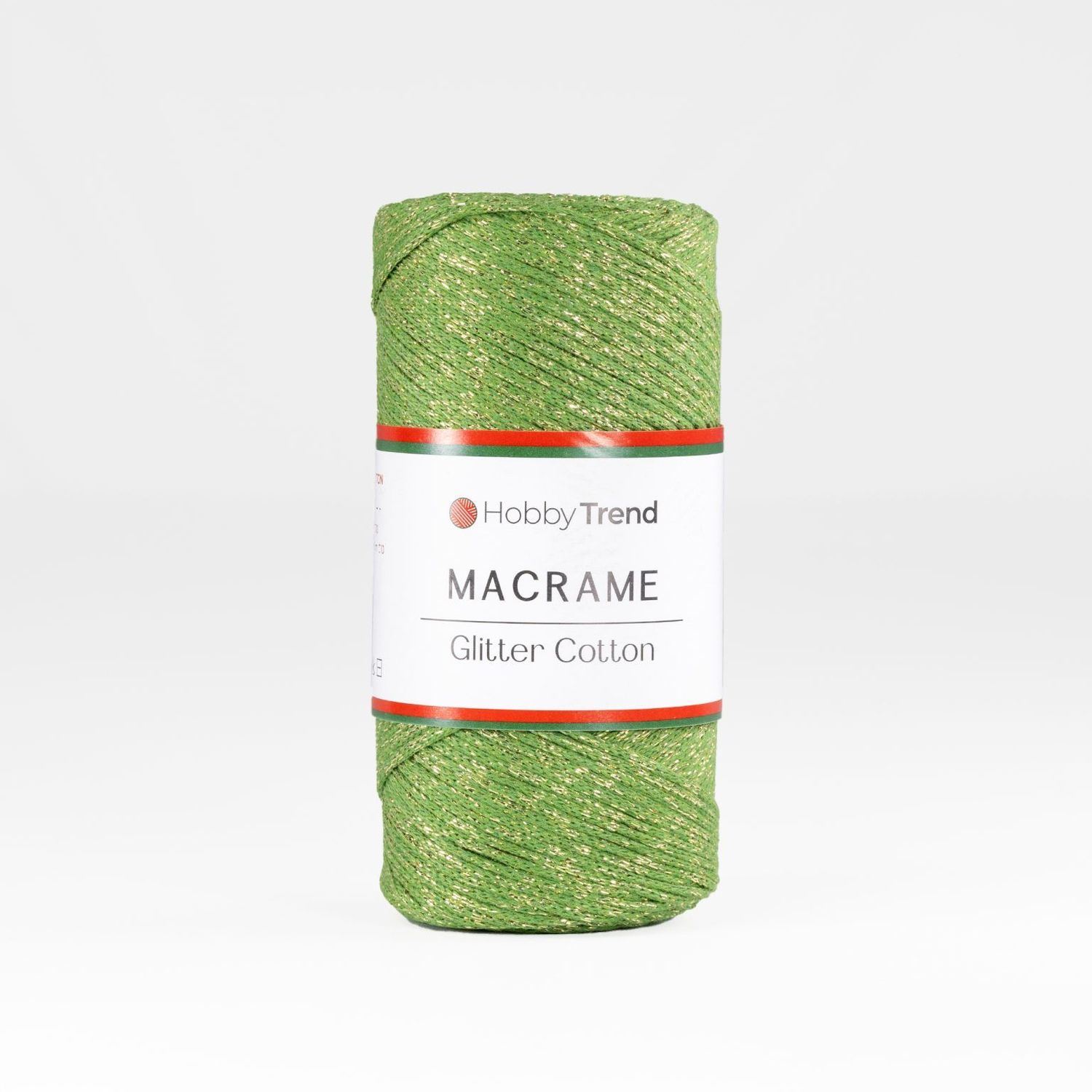 HobbyTrend-Macrame Glitter Cotton-178G