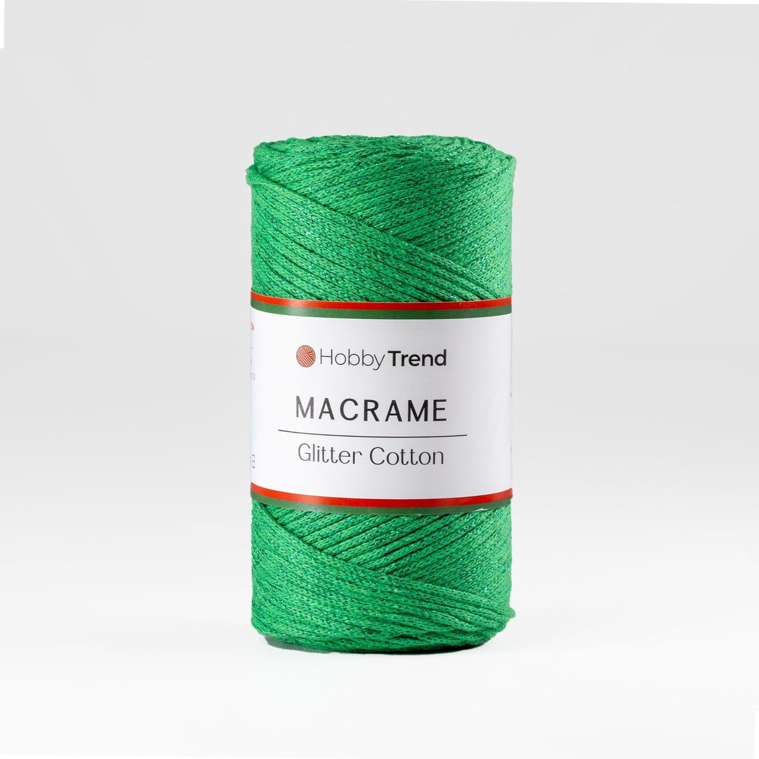 HobbyTrend-Macrame Glitter Cotton-172G