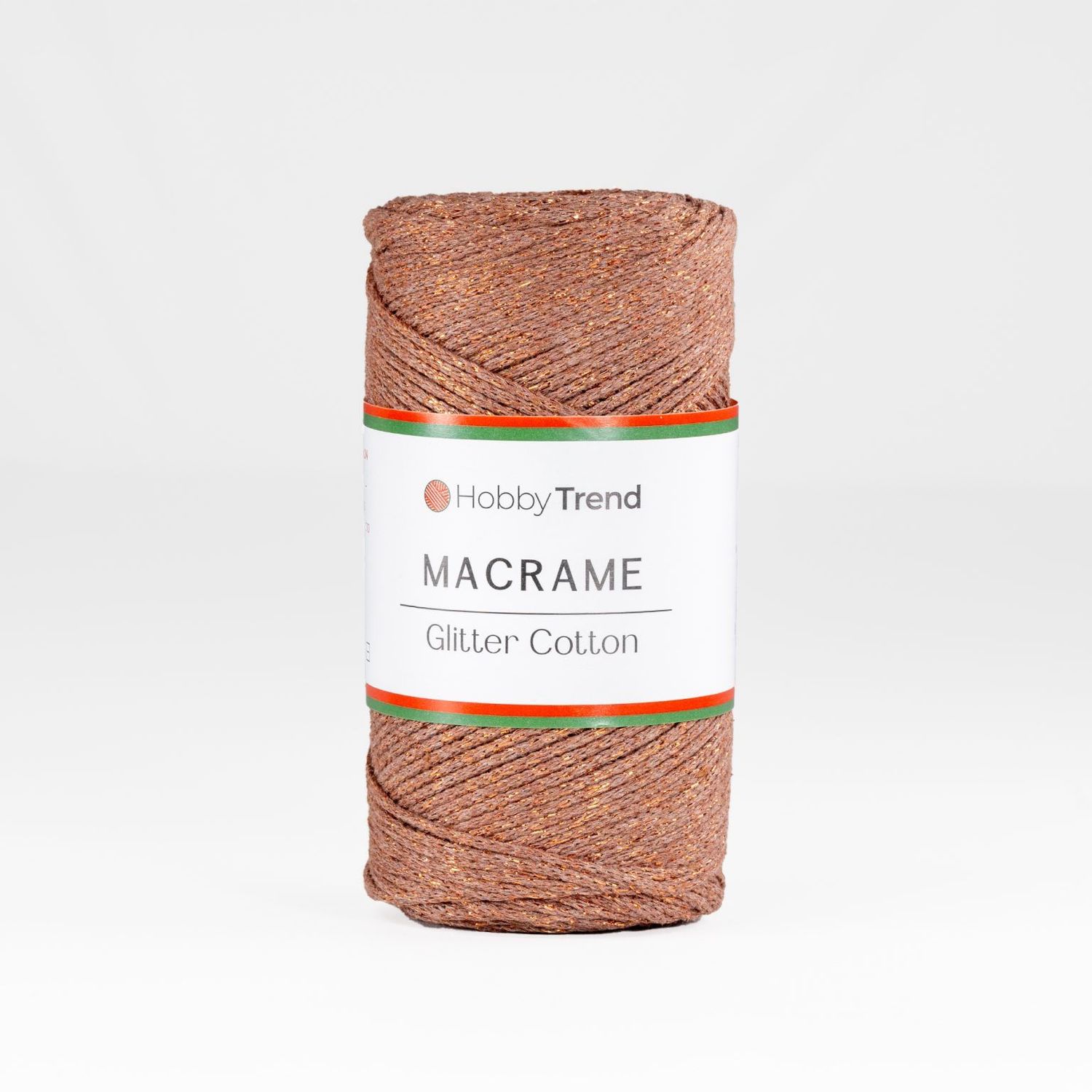 HobbyTrend-Macrame Glitter Cotton-038C