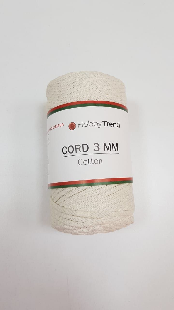 HobbyTrend-Cord 3MM Cotton-010