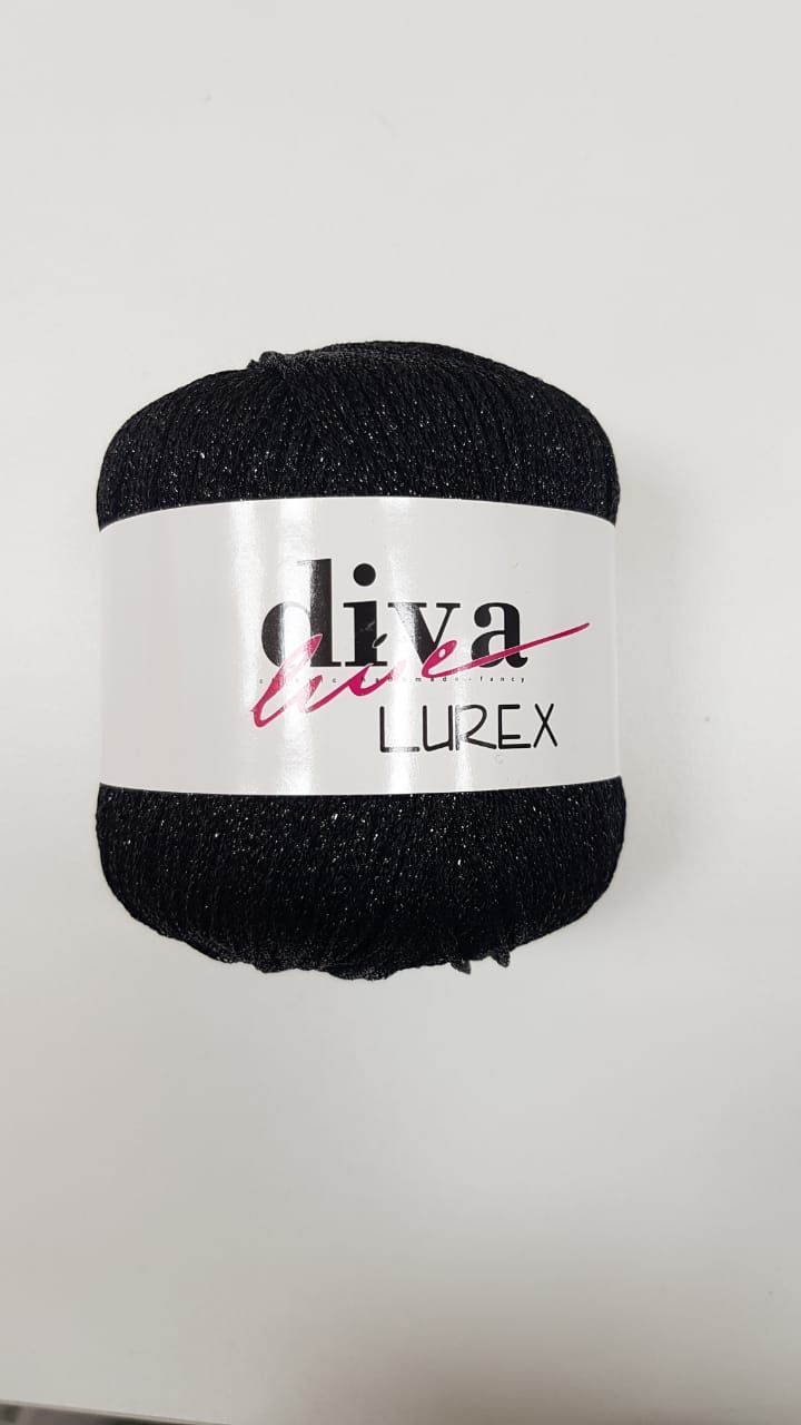Diva-Lurex- Black