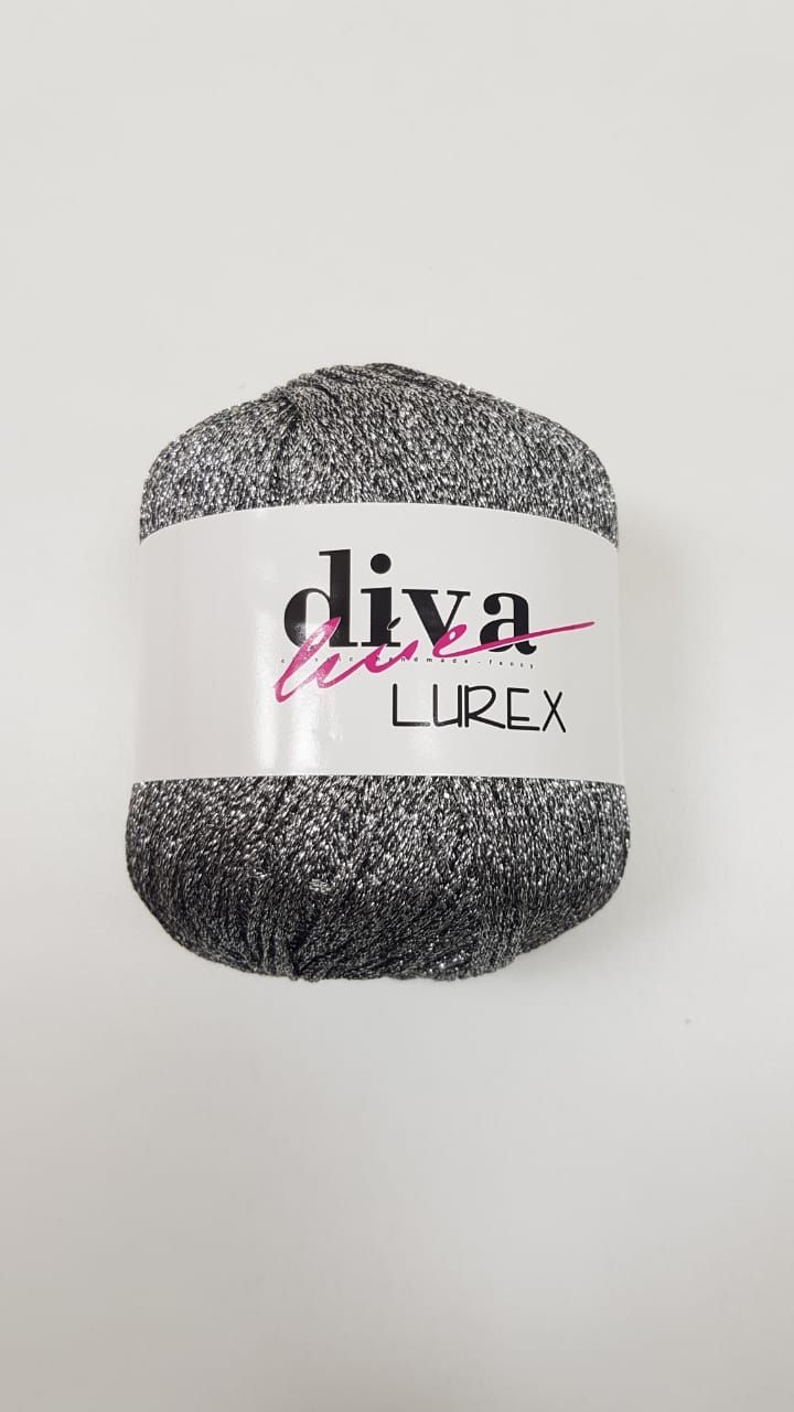 Diva-Lurex- Dark Silver