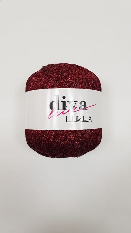 Diva-Lurex- Dark Red