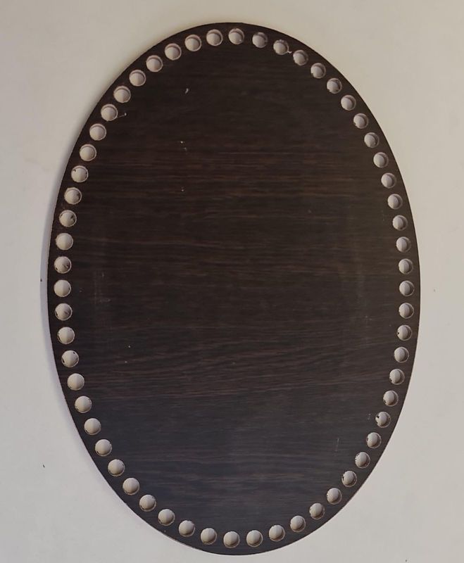 Wooden Base- Oval- 30cm x 20cm