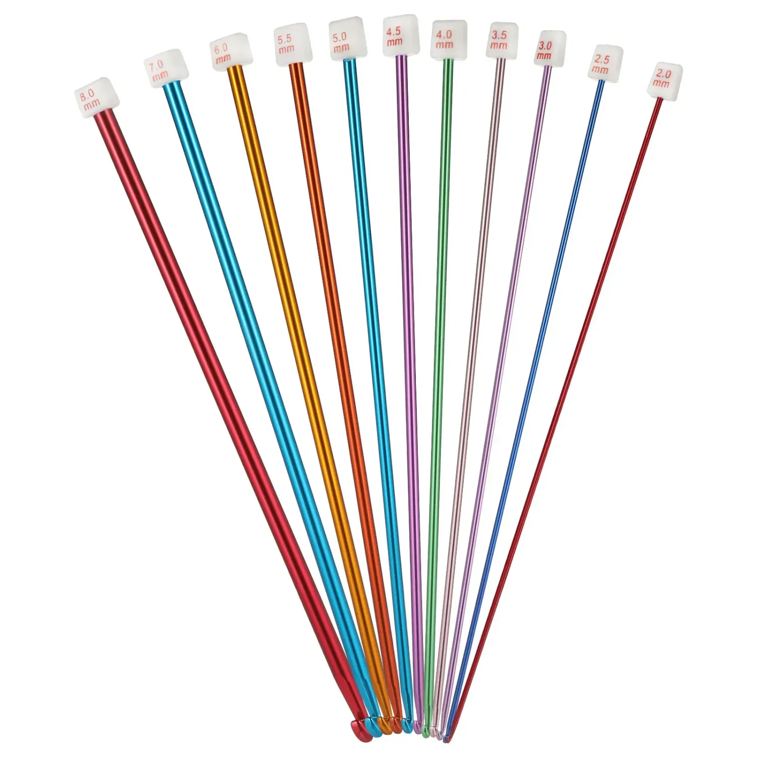 1 PC Tunisian Aluminum Knitting Needles- 3.5 mm